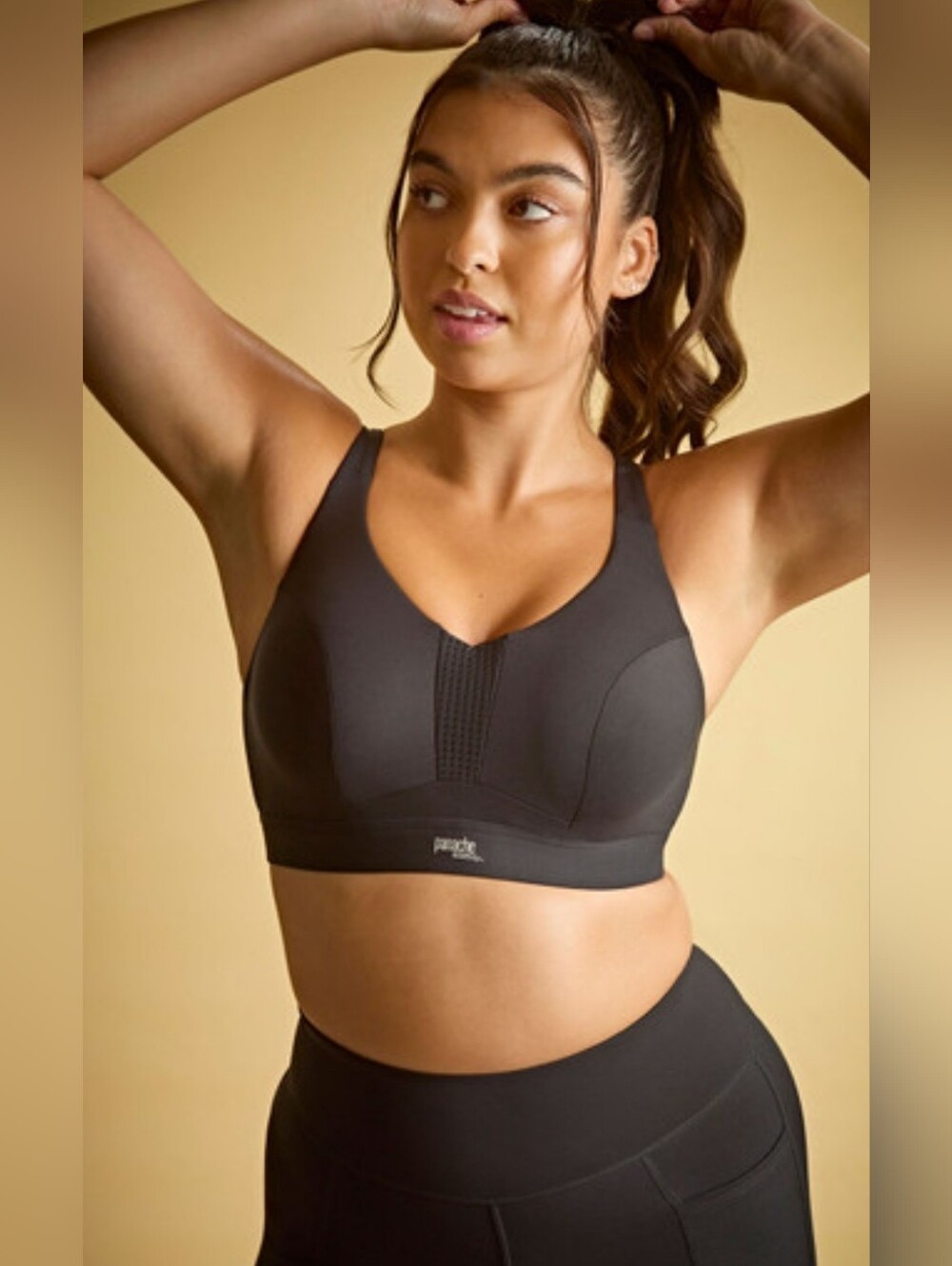 Sz 30I - 🆕️ Panache Sport Endurance Wired Black High-Support  Bra
